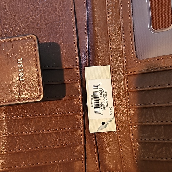 Fossil Logan Multi-Colour Women's Wallet - Picture 9 of 12